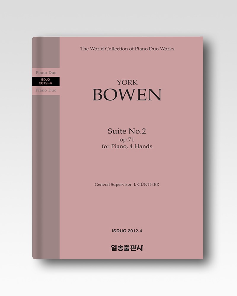 보웬(BOWEN) : 모음곡 제2번 작품71(Suite No.2 op.71) (2012-4)