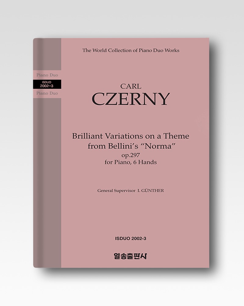 체르니(CZERNY) : 벨리니의 ‘노르마’에서의 주제에 의한 화려한 변주곡 작품297 (2002-3)