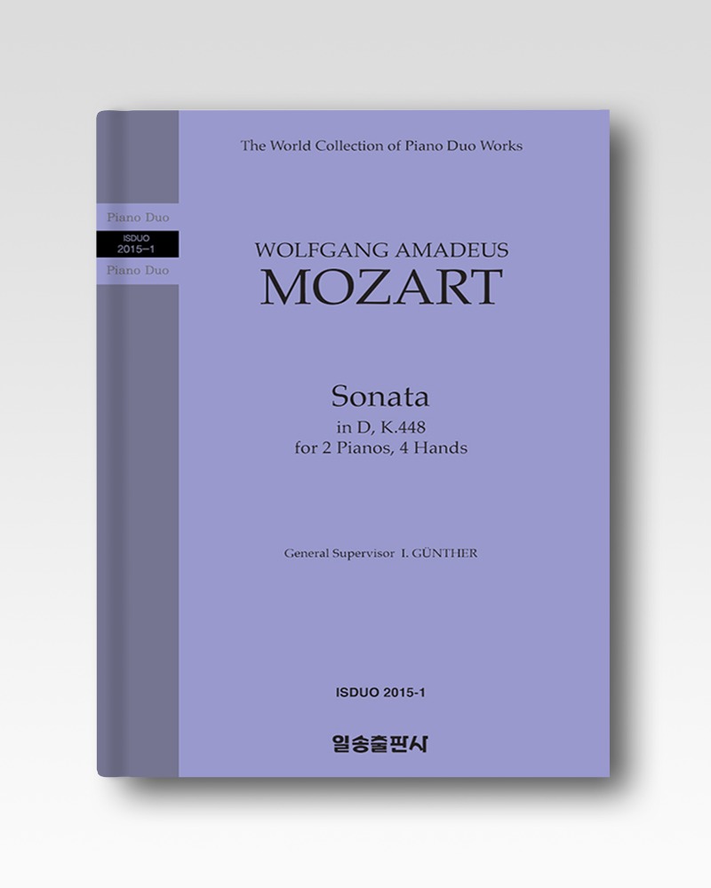 모차르트(MOZART) : 두 대의 피아노를 위한 소나타 D장조 작품448(Sonata in D, K.448) (2015-1)